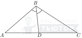 Треугольник с биссектрисой